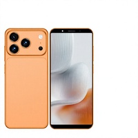 Smartphone Android 15 5G LTE 2025 I17 Pro Max 144Hz 7.3" avec appareil photo arrière 108MP, 16 Go + 1 To de stockage, processeur Octa Core MTK 6000 et batterie 6000 mAh
