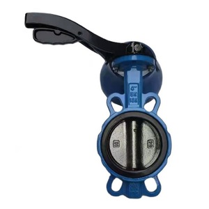 Vanne papillon Longyao Shuangyong à joint souple en caoutchouc EPDM, en fonte ductile, 4 pouces, pour utilisation avec l'eau - Product Image 1