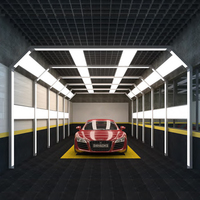 Éclairage de Baie de Service Automobile HanYin avec Boîtier en Aluminium pour Showroom et Atelier de Detailing Automobile, Lumière LED Tunnel