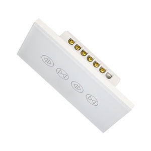 Tuya Smart Home App Télécommande Double Rideau Interrupteur Verre Trempé Écran Tactile Smart Roller Shutter Commutateurs - Product Image 5