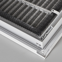 Grille linéaire en aluminium en gros pour usine - Diffuseur d'air à lamelles fixes durable pour la distribution d'air CVC