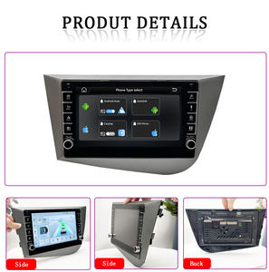 Autoradio Linux 7" con Carplay Wireless per Seat Leon 2 MK2 2005-2012, Navigazione GPS, Lettore Multimediale Video con Schermo - Product Image 3