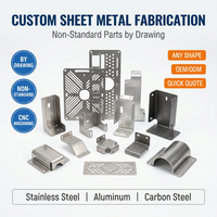 Pièces en tôle sur mesure non standard, fabrication par usinage CNC, découpe laser, service de fabrication selon plans