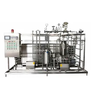 1000L flaş pastörizasyon UHT küçük tünel süt içecek meyve suyu tesisi sterilizatör makinesi fiyat