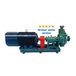 Bomba de lodos de acero inoxidable de alta resistencia para aguas residuales, bomba horizontal de alta concentración de sólidos para minería de oro, bomba de succión de arena - Product Image 1