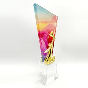 2025 Honorable Holy Grail Crystal Trophy Medal Global Classical Literature Research <span class=keywords><strong>Summit</strong></span> Lifetime Achievement Peak Honor Gift - Product Image 2