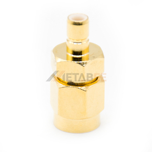 Adaptateur SMA mâle vers SMB femelle, connecteur coaxial RF 50 ohms plaqué or pour antenne radio numérique <span class=keywords><strong>DAB</strong></span> - Product Image 3