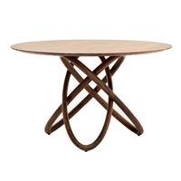 Ensemble de table à manger extensible au design moderne Table à manger simple avec pieds en verre trempé et en bois massif Caractéristiques extensibles