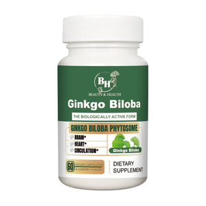 Grosir kapsul Ginkgo Biloba disesuaikan mendukung kesehatan otak kesehatan kardiovaskular jantung meningkatkan konsentrasi memori - Product Image 6