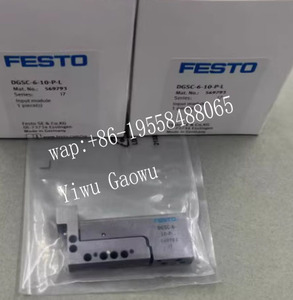 Cilindro Neumático Original Festos 569793 DGSC-6-10-P-L - Product Image 3