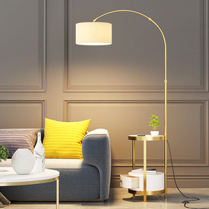 Mới hiện đại xếp li câu cá đèn sàn phòng khách phòng ngủ đầu giường đèn ánh sáng sang trọng tối giản Bắc Âu hiện đại sofa Bàn cà phê - Product Image 1