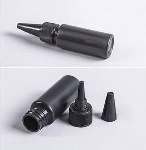 Botella de 50 ml de HDPE con tapa de rosca y serigrafía personalizada para limpiador de pegamento, mascarilla capilar y envases de cuidado para salones de belleza - Product Image 2