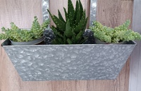 Jiangmen – grand Vase en métal galvanisé, Pot de fleurs suspendu, jardinière