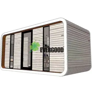 20ft 30ft 40ft expédition modulaire préfabriqué conteneur bureau portable apple maison pod en forme de conteneur mobile cabine maison