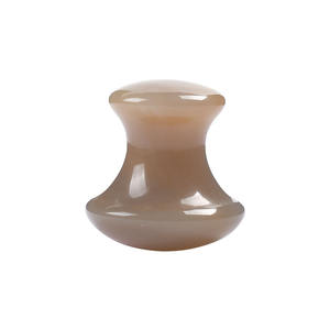 Pierre visage masseur pierre gemme champignon gua sha collection, améthyste rose quartz jade obsidienne champignon pour salon de beauté - Product Image 6