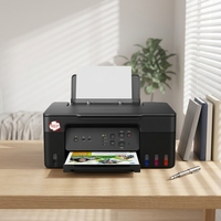 Printer Foto Ink Tank Warna Ca-non A4 G3830 USB All-in-One 4800x1200dpi Garansi 1 Tahun untuk Penggunaan Rumah dan Kantor Tersedia