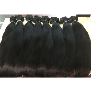 双拉骨直免费样品13A级生印度毛发角质层对齐头发直巴西人发束RUBE - Product Image 4
