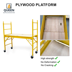 LINYIQUEEN Perancah Serbaguna 6FT Kapasitas 1000lbs Model Baker Beroda Baja Q235 Kekuatan Tinggi Tahan Korosi - Product Image 3