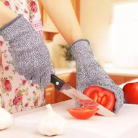 Gants résistants aux coupures de niveau 5, protection de sécurité, gants de travail en métal