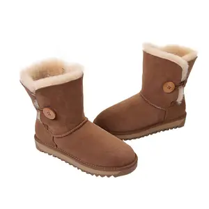 2020 de moda caliente invierno botas para la nieve botas de mujer forro de lana de invierno Casual Zapatos al aire libre