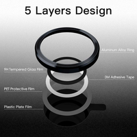 Protecteur d'objectif de caméra de ligne CD pour IPhone 16 Plus 17 14 13 protecteur de caméra de téléphone portable résistant aux rayures pour iPhone 15 Plus