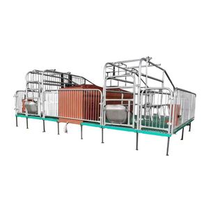Cama <span class=keywords><strong>de</strong></span> Producción para <span class=keywords><strong>Cerdas</strong></span> <span class=keywords><strong>de</strong></span> Doble Posición Utilizada en Pastos, Puede Usarse como Corral para Lechones Después del Parto - Product Image 3
