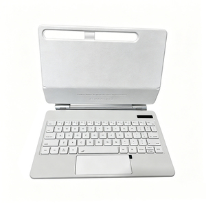 Tastiera Magic con Touchpad per <span class=keywords><strong>Samsung</strong></span> <span class=keywords><strong>Galaxy</strong></span> <span class=keywords><strong>Tab</strong></span>, Layout QWERTY Americano, <span class=keywords><strong>Cover</strong></span> con Tastiera Magnetica a Suzione - Product Image 2