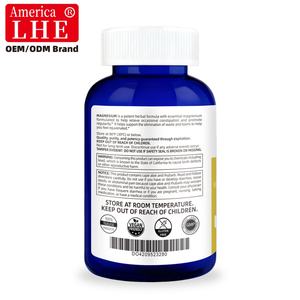 Suplemento de Magnesio Complejo de Alta Calidad, 100 Cápsulas para Adultos, Mejora los Músculos y la Energía, Cápsulas de Magnesio Herbal - Product Image 6