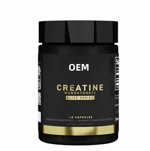 OEM Private Label creatina monoidrato creatina organica alleviare la fatica integratore pre allenamento capsule di creatina organica