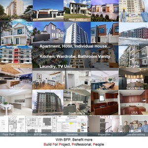 Phong cách hiện đại Custom made tủ bếp Thiết kế bền xuất tại Trung Quốc thông minh Trung Quốc nhà máy - Product Image 5