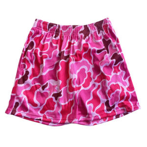 Pantalones Cortos Deportivos de Malla con Estampado de Camuflaje Personalizado para Hombre, Gruesos, Pesados, por Encima de la Rodilla, con Costura Interior de 5 y 6 Pulgadas, con Bolsillos - Product Image 4