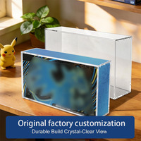 Boîte de rangement magnétique en acrylique résistante aux UV sur mesure pour collection de cartes à collectionner de qualité supérieure