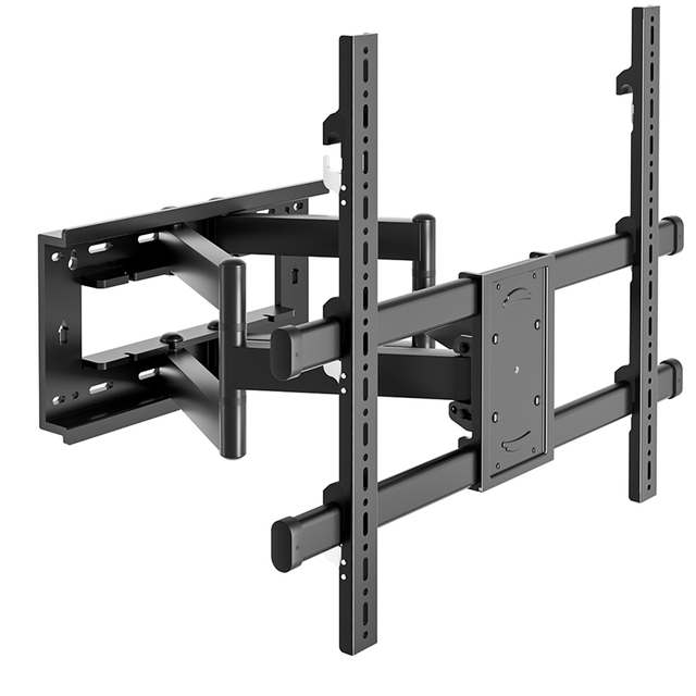 HILLPORT OEM/ODM Adjustable Heavy-duty Full Motion Swivel TV Wall Bracket for 50-90 Inch TVs 55KG Load Capacity VESA 600x600 Y6
