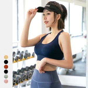 Reggiseno sportivo antiurto di grandi dimensioni senza fili per donne con fibbia posteriore di bellezza con fibbia regolabile per Fitness Yoga - Product Image 4