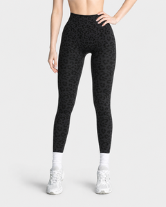 <span class=keywords><strong>Pantaloni</strong></span> da yoga da donna a vita alta, aderenti, con stampa leopardata, effetto push-up, delicati sulla pelle, ad alta elasticità, per fitness e corsa - Product Image 3