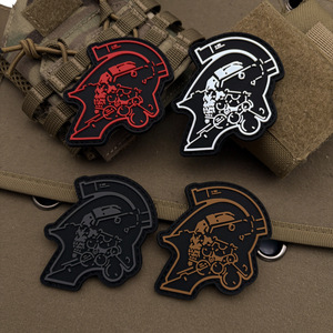 โลโก้เดธสแตรนดิ้งบริดจ์ส์ แผ่นแปะยางพีวีซีแบบเวลโคร สำหรับติดกระเป๋าเป้ เสื้อแจ็คเก็ต เสื้อกั๊ก กระเป๋า และตกแต่งเสื้อผ้าแนวสตรีทแฟชั่น - Product Image 2