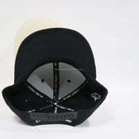 Gorra de Béisbol Clásica ZZB Personalizada con Bordado Deportivo, Diseño de Letras Formales, Visera Plana, 100% Algodón, Ajustable con Broche, para Hombre
