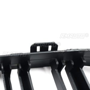 Ensemble de 4 grilles de calandre avant double lamelles style « kidney » pour BMW E90 E91 2005-2008/BMW Série 5 F10 2009-2016 E39 G30 G38 F11 E36 - Product Image 5