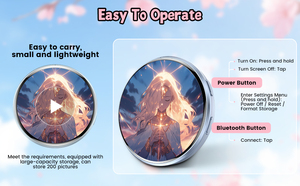 Pin Electrónico con IA OEM, Colgante Portátil, Pantalla Táctil de Alta Definición de 1.85 Pulgadas, Bluetooth, Transferencia DIY, Regalo para Fans del Anime - Product Image 6