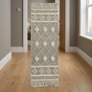 Hot Selling 2022 Indian Handmade Square Rug Large Floor Room Boho Style Soft Durable Decorative Area <b>Carpet</b> for Living/Dining - Product Image 3