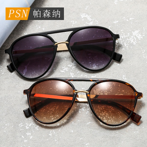 Gafas de Sol Ovaladas Psn 382 con Montura Completa UV400 Unisex de Moda para Playa con Protección UV - Product Image 2