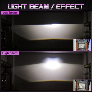 Sanvi New Arrival S6-1 <b>H4</b> H7 LED Projector Lens Headlight 50W 6000K 12V Vehicle Lights for Car Light Systems Uprade - Product Image 5