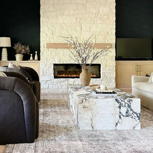 Tavolino basso in marmo, - Product Image 4