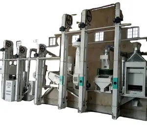 High-quality 15-1000 tons auto modern mini rice milling machine plant