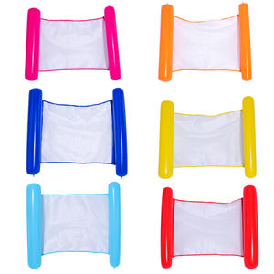 Hamac flottant gonflable Kelukeya avec dossier pour la piscine, chaise longue de loisirs aquatiques, siège en PVC - Product Image 5