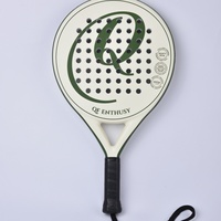 Raquette de paddle-tennis APEX en fibre de carbone, compétition professionnelle, carbone pur, Cage Beach Padel