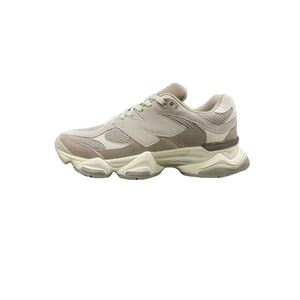 Baskets unisexes blanches en cuir véritable, chaussures de marche d'été à lacets, semelle en caoutchouc - Product Image 4