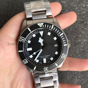 Montre de plongée mécanique à bracelet en acier inoxydable, cadran à aiguilles en cristal saphir, résistance à l'eau 10 bars, aiguilles lumineuses, mouvement ETA - Product Image 2