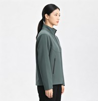 Veste softshell pour homme et femme, sans capuche, imperméable, coupe-vent, pour la montagne, les voyages et le quotidien