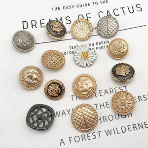 Can Be Logo British Style Fashion Women's <strong>Metal</strong> <strong>Button</strong> - Product Image 1